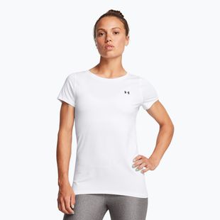 Under Armour HG Armour дамска тренировъчна тениска бяло/черно