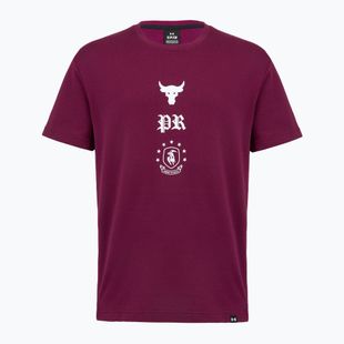 Мъжка тренировъчна тениска Under Armour Project Rock Terry Q3 purple