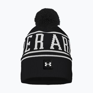 Мъжка зимна шапка Under Armour Halftime Pom Beanie black/white/white