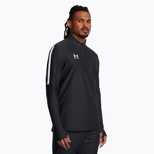 Under Armour Challenger Pro 1/4 Zip black / white мъжки футболен суитшърт