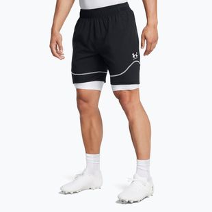 Мъжки футболни шорти Under Armour Challenger Pro Train black / white