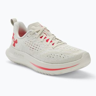 Дамски обувки за бягане Summit white/ white clay/racer red Under Armour Velociti 4 SE