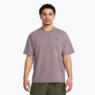 Мъжка тениска Under Armour HW OS Logo Wash tetra grey/white