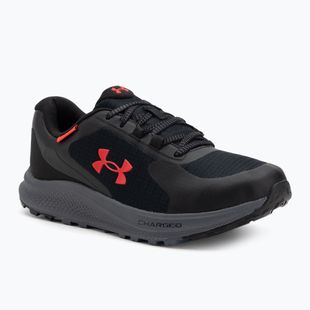 Мъжки обувки за бягане Under Armour Charged Bandit Trail 3 black/black/racer red