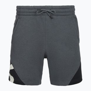 Мъжки къси панталони Under Armour Curry Splash Fleece castlerock full heather/black/white clay