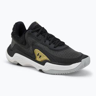 Баскетболни обувки Under Armour Spawn 7 black/metallic gold/black