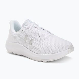 Дамски обувки за бягане Under Armour Charged Pursuit 4 white/white/metallic silver