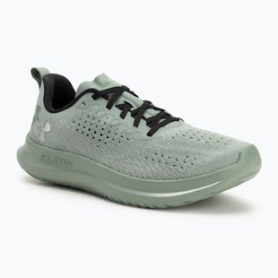 Under Armour Velociti 4 silica green/silica green/metallic silver мъжки обувки за бягане