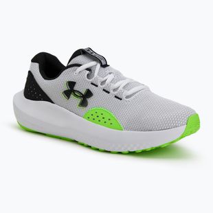 Мъжки обувки за бягане Under Armour Charged Surge 4 white/hyper green/black