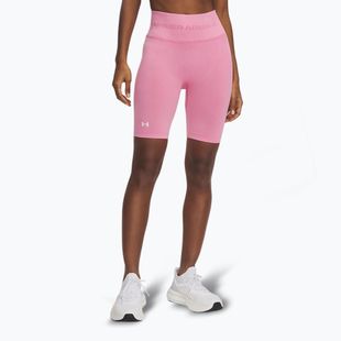 Under Armour дамски шорти за тренировка Vanish Seamless Washed shaded fuchsia / white