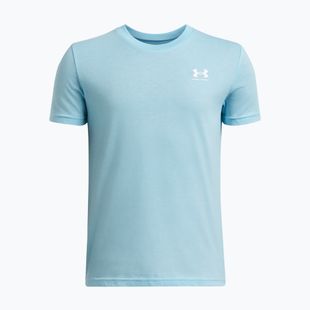 Детска тениска Under Armour Sportstyle Left Chest blue