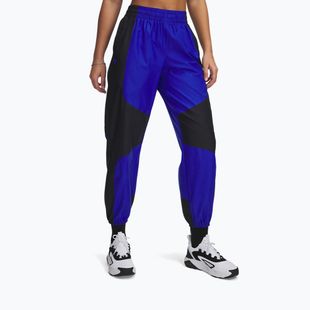 Дамски панталони за тренировка Under Armour Project Rock Woven Bottom black