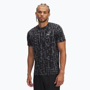 Мъжка тениска за бягане Under Armour Launch Printed black/anthracite/reflective