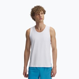 Under Armour Launch Elite Singlet бял/отразителен мъжки потник за бягане