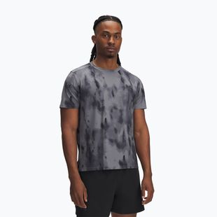 Мъжка тениска за бягане Under Armour Launch Elite Print titan gray/reflective