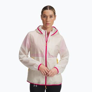Дамско яке за бягане Under Armour Trail Run stone