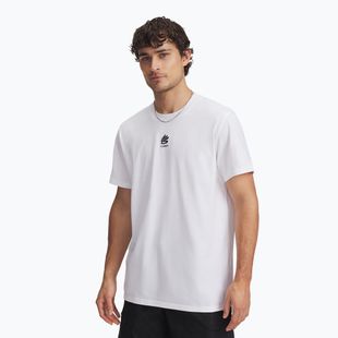 Мъжка тениска Under Armour Curry Hvyweight Logo White/Black