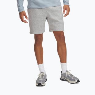 Мъжки шорти Under Armour Icon Fleece Mod grey light heather/white
