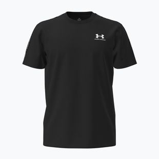 Мъжка тениска за тренировка Under Armour Icon Heavyweight Tee Taping black/white