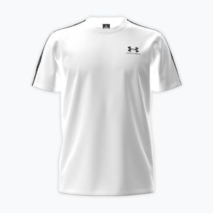 Мъжка тениска за тренировка Under Armour Icon Heavyweight Tee Taping white/black