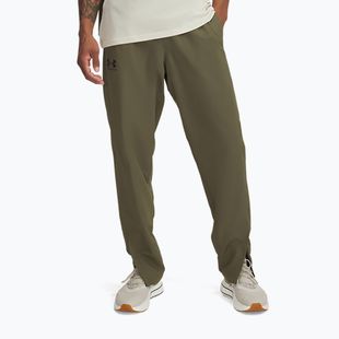 Мъжки панталони за тренировка Under Armour Rival Woven Windbreaker Pant marine od green/marine od green/black