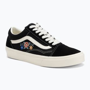 Vans Old Skool черни флорални обувки