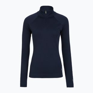 Дамски термоактивен суитшърт Smartwool Classic Thermal Merino Base Layer 1/4 Zip Boxed deep navy