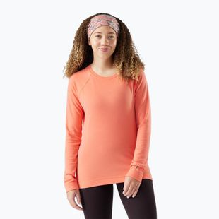 Дамска термоактивна блуза с дълъг ръкав Smartwool Merino 250 Baselayer Crew Boxed coral reef