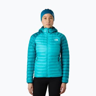 Дамско пухено яке The North Face Bettaforca Light Down Hooded galactic blue/deep teal