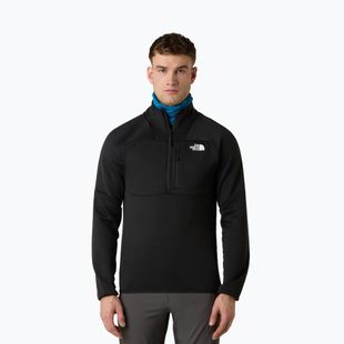Мъжки суитшърт The North Face Meteora 1/4 Zip Fleece black