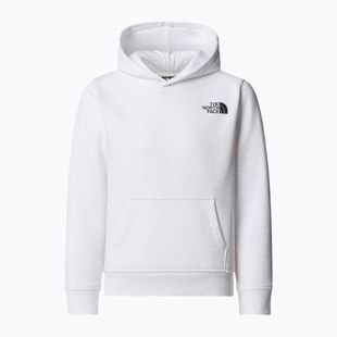 Детски суитшърт The North Face Teen Redbox Regular P/O white/black