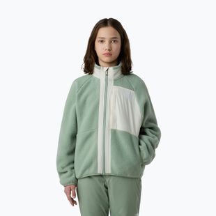 Детски суитшърт от полар The North Face Yumiori Full Zip slate moss/white dune