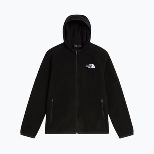 Детски поларен суитшърт The North Face Teen Glacier Full Zip Hoodie tnf black