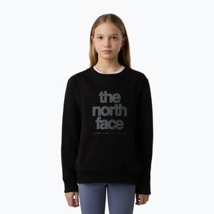 Дамски суитшърт The North Face Reflective Logo Relaxed Crew black