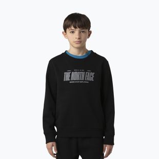 Детски суитшърт The North Face Reflective Logo Relaxed Crew black