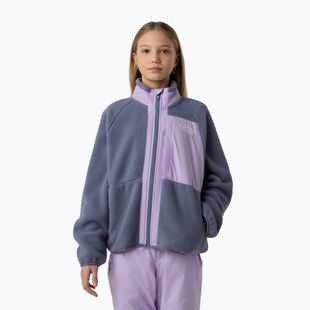 Детски суитшърт от полар The North Face Yumiori Full Zip twilight galaxy/lite lilac