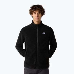 Мъжки суитшърт от полар The North Face Glacier Fleece black