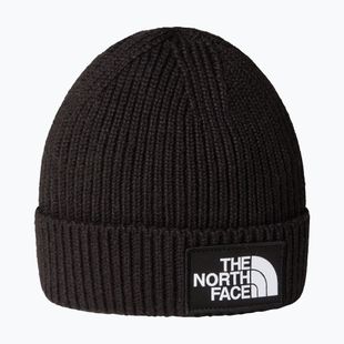 Детска зимна шапка The North Face Baby Logo Box Beanie tnf black