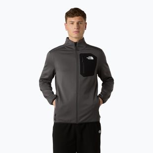 Мъжки суитшърт The North Face Crest Fz anthracite grey/black