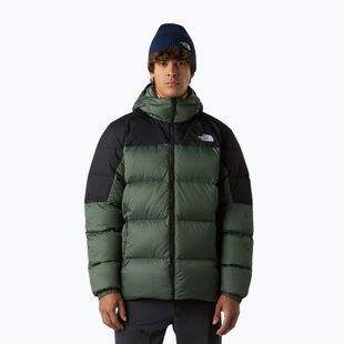 Мъжко пухено яке The North Face Diablo Down 2.0 Hoodie, цвят bark mist/black heather