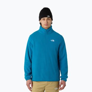 Мъжки суитшърт от полар The North Face Glacier Fleece 1/4 Zip dusk blue