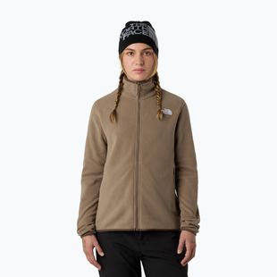 Дамски суитшърт от полар The North Face Glacier Fleece mocha brown