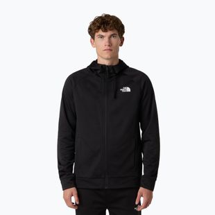 Мъжки суитшърт The North Face Reaxion 2.0 Hooded Full Zip black heather