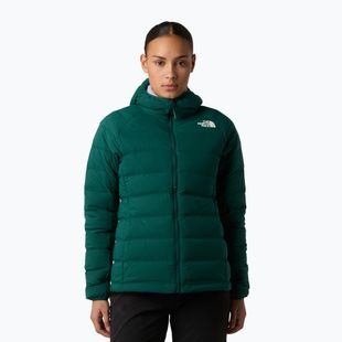 Дамско пухено яке The North Face Abseil Stretch Down Hoodie hunter green