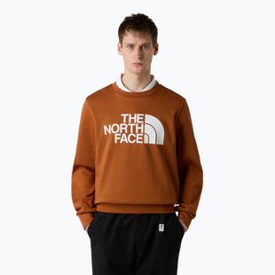 Мъжки суитшърт The North Face Easy Crew burnt umber