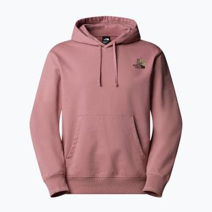 Мъжки суитшърт The North Face Flower Dome Relaxed Hooded GPH nostalgia rose