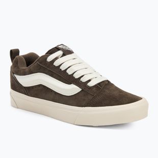 Обувки Vans Knu Skool pig suede coal brown