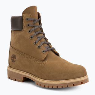 Мъжки обувки Timberland Premium 6 Inch Lace Up Waterproof olive nubuck/dark brown