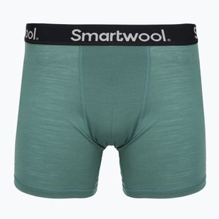Мъжки термоактивни боксерки Smartwool Everyday Merino Boxer Brief Boxed black dusty teal