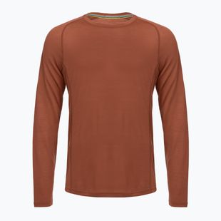 Мъжка термоактивна блуза с дълъг ръкав Smartwool Merino Sport 120 burnt sienna